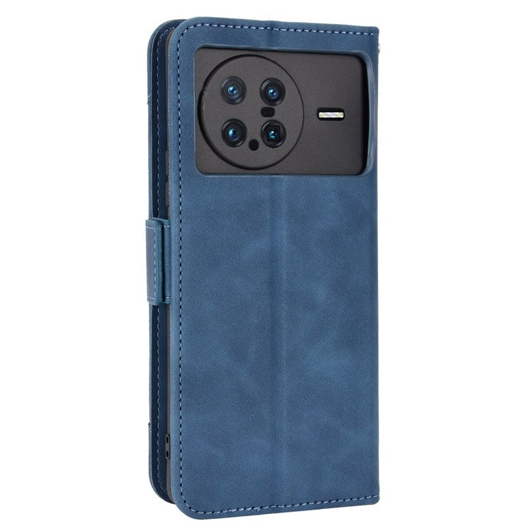 Smartphone Case for vivo X Note, Magnetic Wallet Style Stand Flip PU Leather Phone Cover - Blue