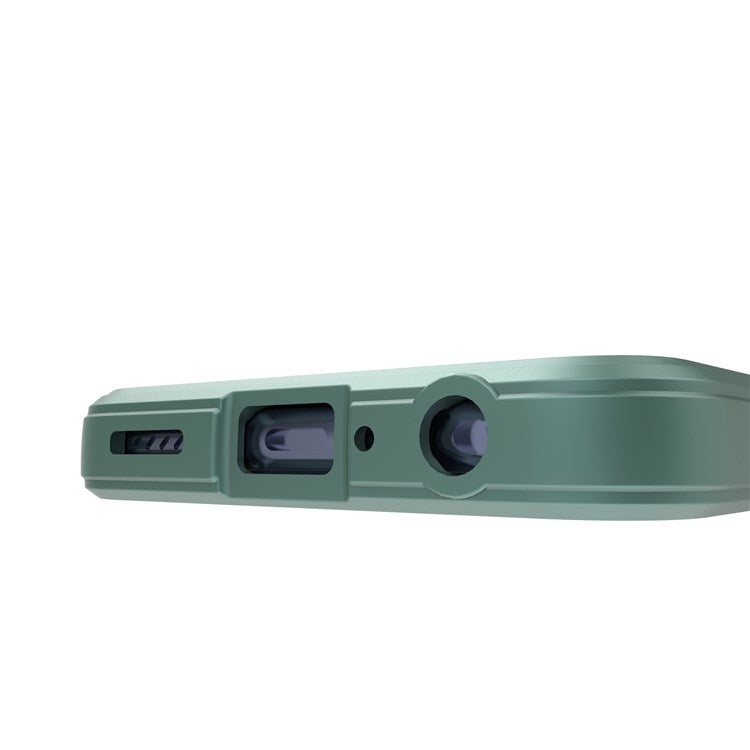Soft TPU Back Cover for Oppo Reno7 5G (Global) Well-protected Anti-drop Rugged Phone Case - Green