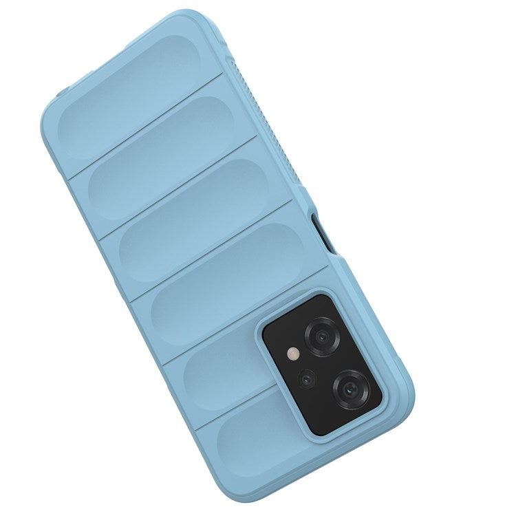 Soft TPU Case for Realme 9 Pro 5G / 9 5G Rugged Back Cover Anti-drop Phone Protector - Baby Blue