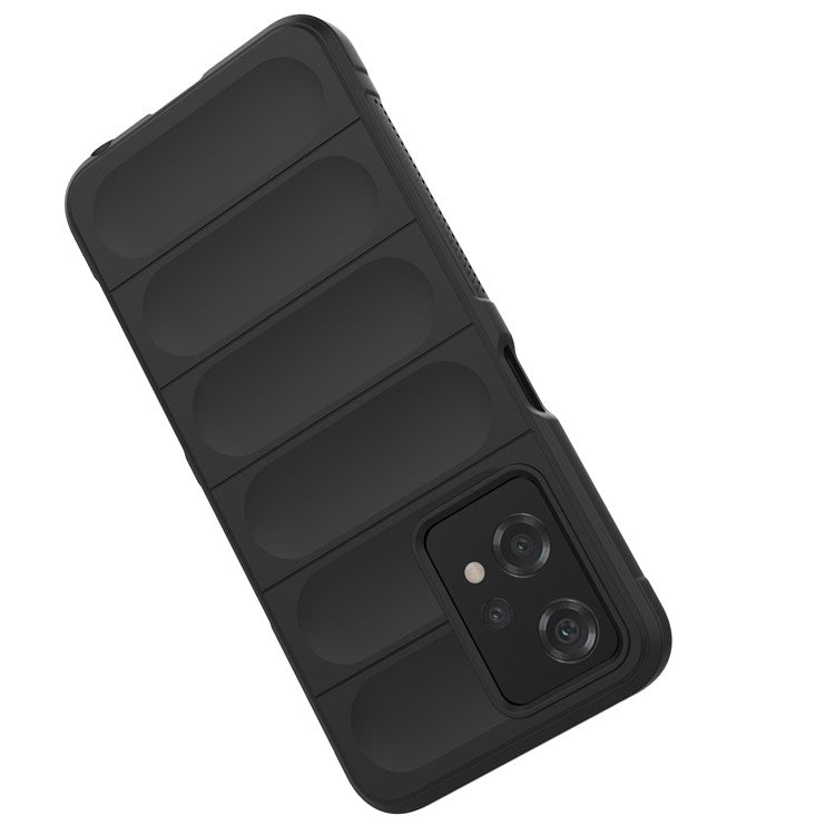 Soft TPU Case for Realme 9 Pro 5G / 9 5G Rugged Back Cover Anti-drop Phone Protector - Black