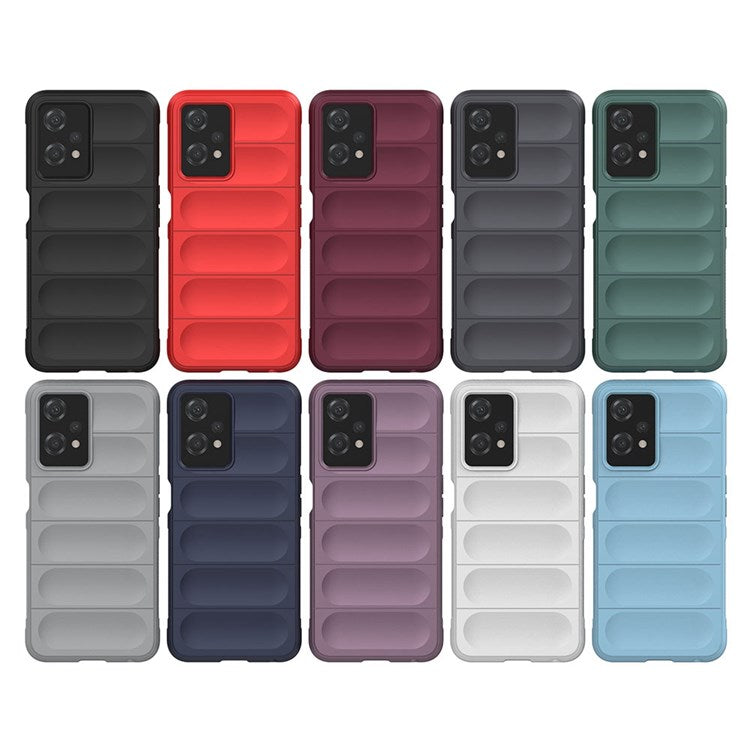 Soft TPU Case for Realme 9 Pro 5G / 9 5G Rugged Back Cover Anti-drop Phone Protector - Black