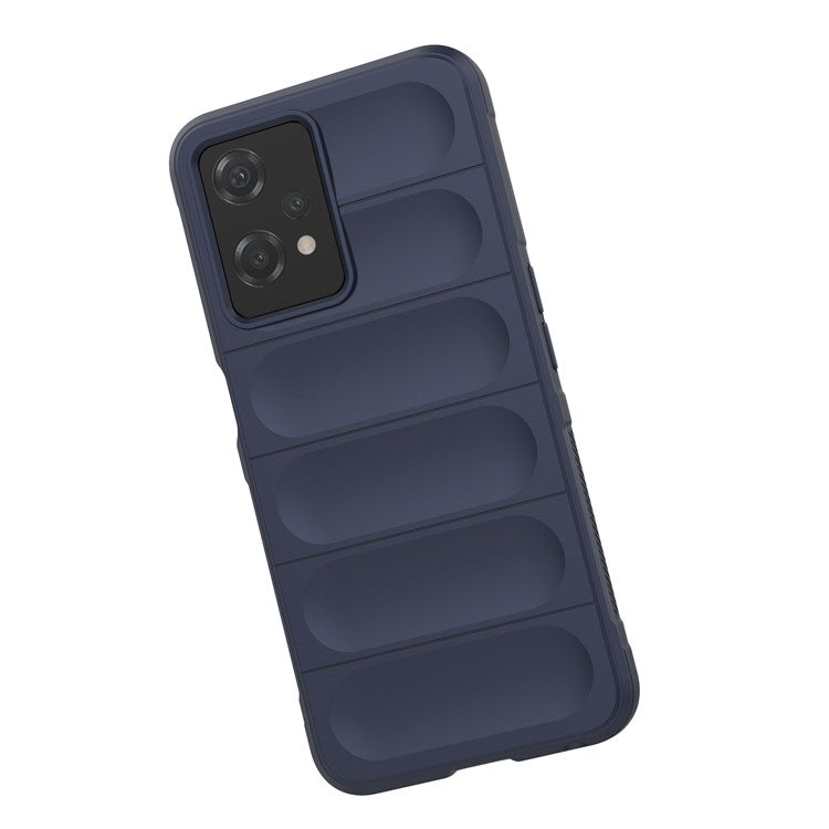 Soft TPU Case for Realme 9 Pro 5G / 9 5G Rugged Back Cover Anti-drop Phone Protector - Dark Blue