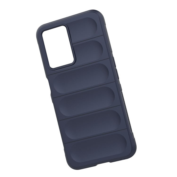 Soft TPU Case for Realme 9 Pro 5G / 9 5G Rugged Back Cover Anti-drop Phone Protector - Dark Blue