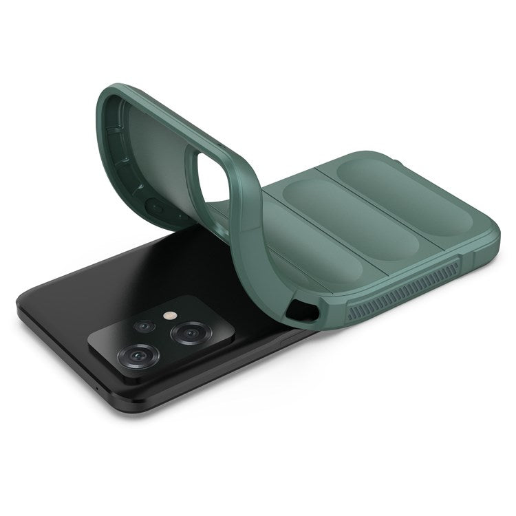Soft TPU Case for Realme 9 Pro 5G / 9 5G Rugged Back Cover Anti-drop Phone Protector - Green