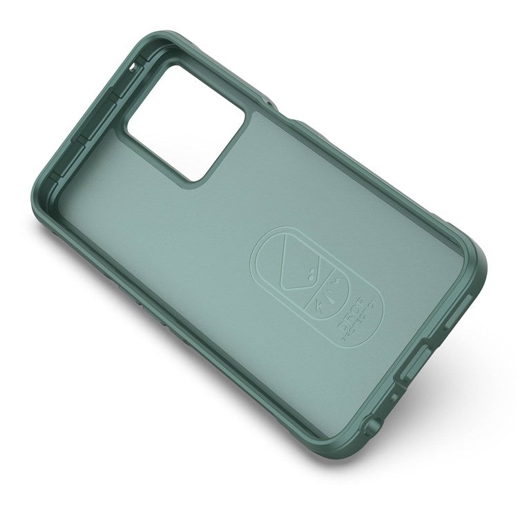 Soft TPU Case for Realme 9 Pro 5G / 9 5G Rugged Back Cover Anti-drop Phone Protector - Green