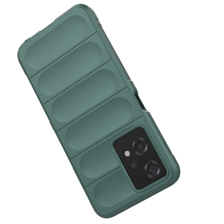 Soft TPU Case for Realme 9 Pro 5G / 9 5G Rugged Back Cover Anti-drop Phone Protector - Green
