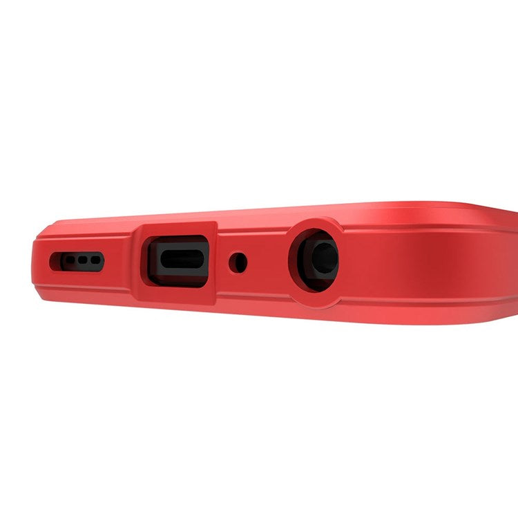 Soft TPU Case for Realme 9 Pro 5G / 9 5G Rugged Back Cover Anti-drop Phone Protector - Red