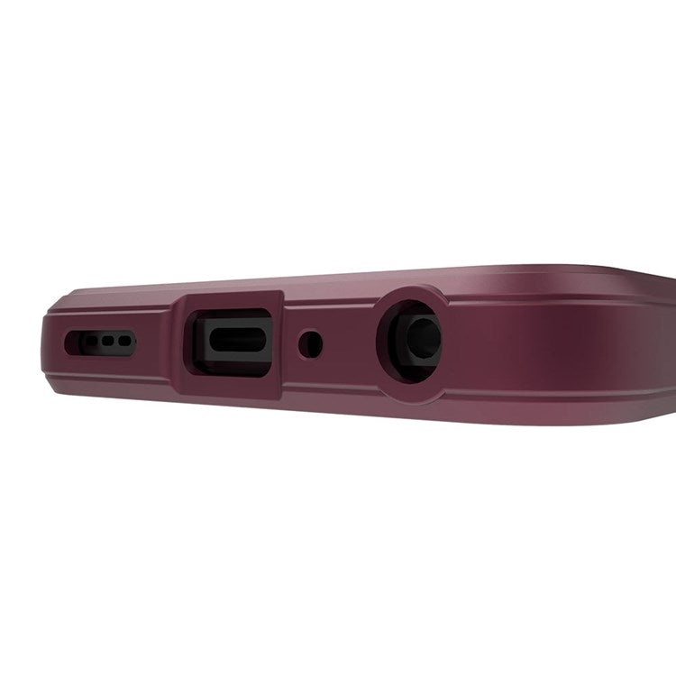 Soft TPU Case for Realme 9 Pro 5G / 9 5G Rugged Back Cover Anti-drop Phone Protector - Wine Red