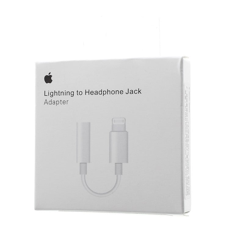 Lightning 8Pin to 3.5mm Headphone Jack Adapter for iPhone 7/7 Plus (Support IOS10.3, No Mic Function Supported) - White