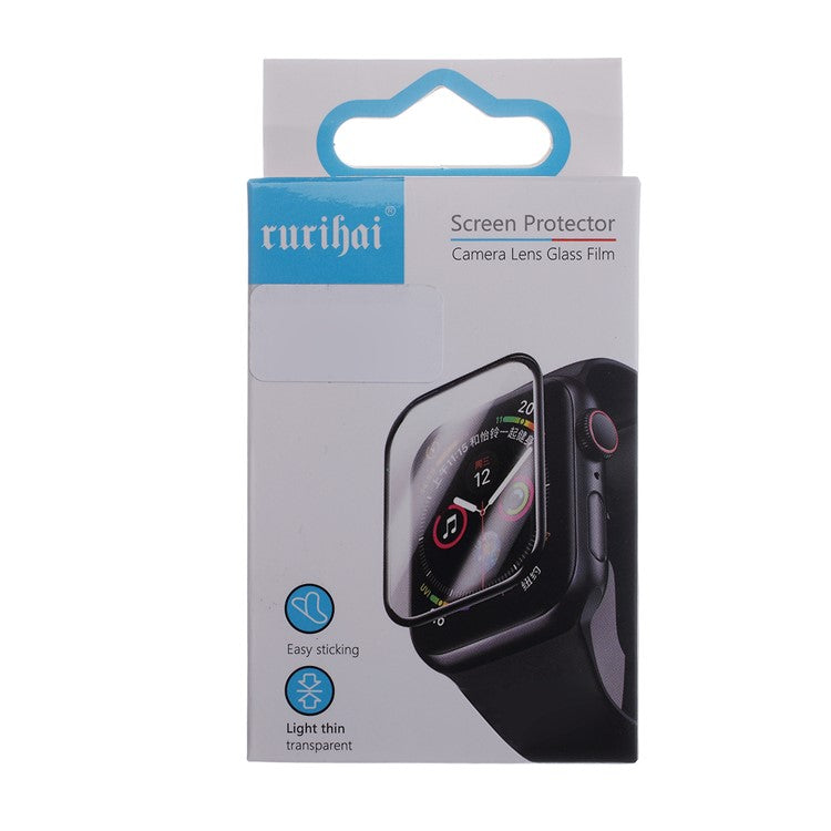 RURIHAI Ultra Clear Super Thin TPU Watch Screen Protector Cover for Apple Watch Series 5 / 4 44mm