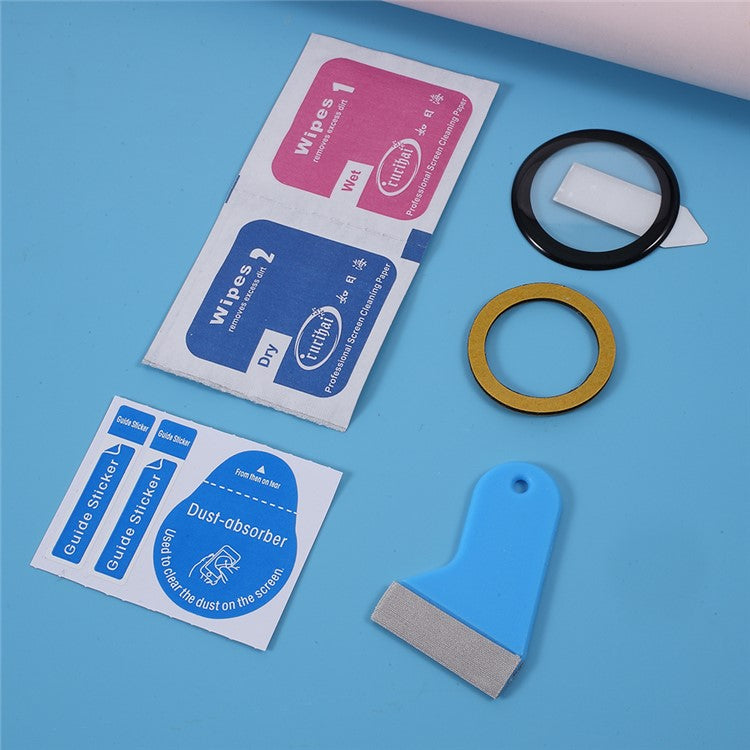 RURIHAI 3D Curved 0.26mm Full Glue Watch Screen Protector Film for Huawei GT2 46mm