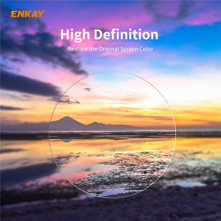 HAT PRINCE 2 Pcs/Set 0.2mm 9H 2.15D Arc Edge Tempered Glass Watch Screen Film for Samsung Galaxy Watch 3 45mm