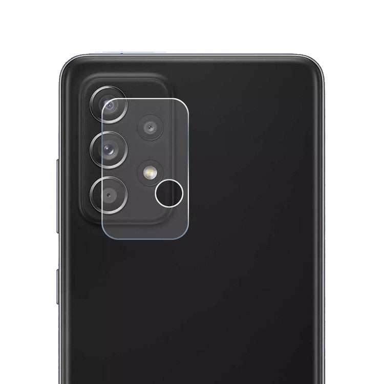 ENKAY HAT PRINCE Wear-resistant Ultra Clear Camera Lens Film for Samsung Galaxy A52 4G/5G / A52s 5G / A72 5G/4G 0.2mm 9H 2.15D Arc Edge Tempered Glass Protector
