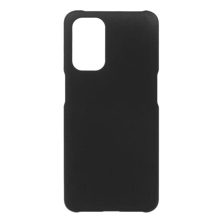 Shock Absorbing Protection Rubberized Hard PC Case Cover for OnePlus Nord N200 5G / Oppo A93 5G - Black