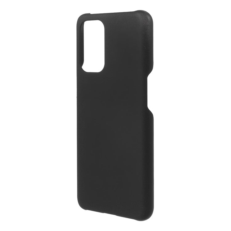 Shock Absorbing Protection Rubberized Hard PC Case Cover for OnePlus Nord N200 5G / Oppo A93 5G - Black