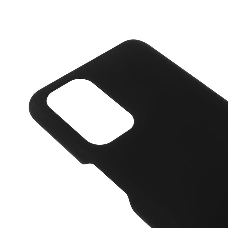 Shock Absorbing Protection Rubberized Hard PC Case Cover for OnePlus Nord N200 5G / Oppo A93 5G - Black