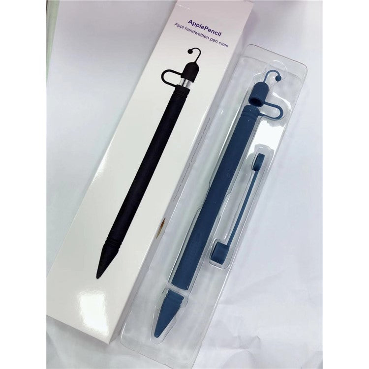 Silicone Holder Sleeve Case for Apple Pencil - Blue