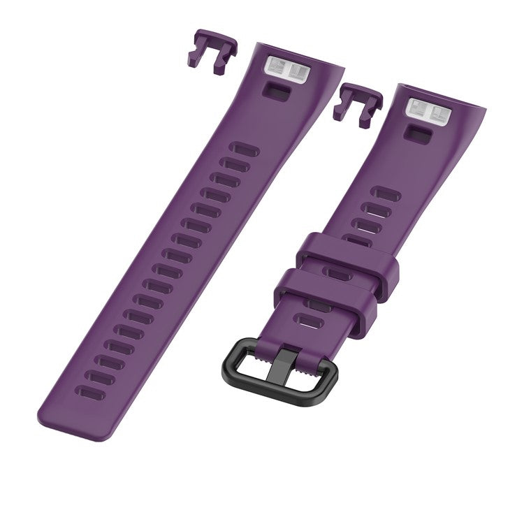 TPU Smart Bracelet Strap Replacement Band for Huawei Band 4 Pro - Purple
