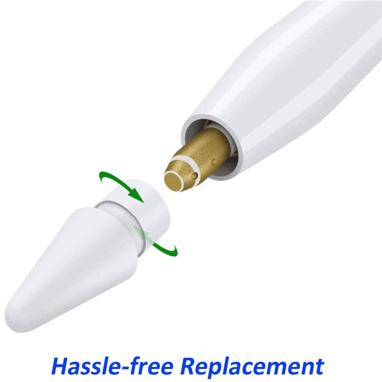 Gel Pen Tip Touch Pen Tip Replacement Nib for Apple Pencil (1st and 2nd Generation)