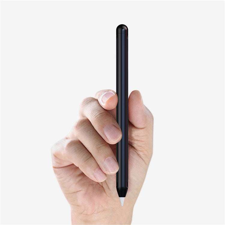 Anti-slip Plastic Stylus Pen Sleeve Protective Case for Apple Pencil (2nd Generation) - Black