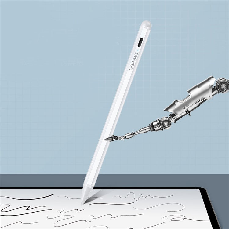 USAMS US-ZB135 Precise Touch Palm Rejection Active Touch Capacitive Stylus Pen for 2018-2020 Apple iPad