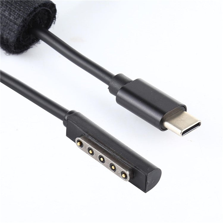 1.5M USB Type C PD 65W Fast Charging Cable for Microsoft Surface Pro 2