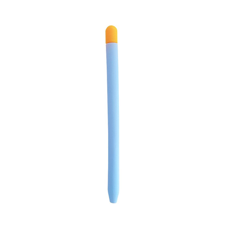 Soft Silicone Stylus Pen Sleeve Protective Case for Apple Pencil Pro / Pencil (2nd Generation) - Baby Blue