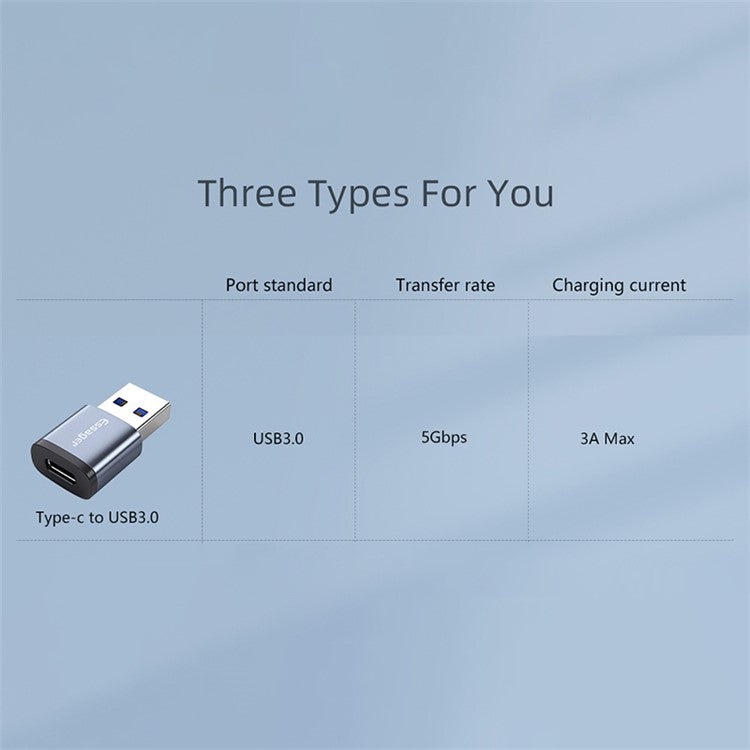 ESSAGER USB 3.0 OTG Adapter Type-C Female to USB Male Connector USB-C Charging Data Transfer Converter