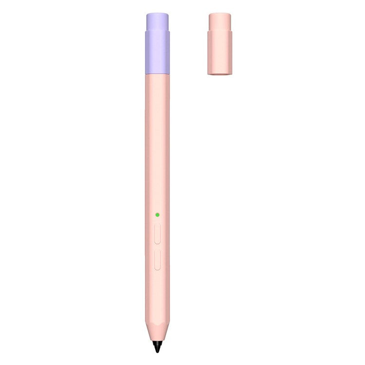 For Lenovo Xiaoxin Stylus Contrast Color Liquid Silicone Protective Pencil Case Wrap Cover Sleeve - Pink