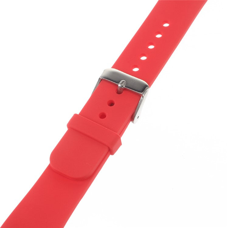 Silicone Watch Band Strap for Samsung Gear Fit 2 SM-R360 - Red