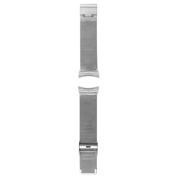 Mesh Stainless Steel Wrist Watch Strap for Samsung Gear Fit 2 SM-R360 - Silver Color