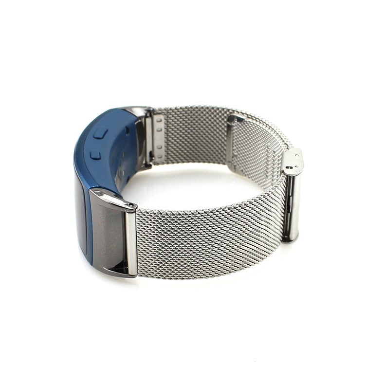 Mesh Stainless Steel Wrist Watch Strap for Samsung Gear Fit 2 SM-R360 - Silver Color