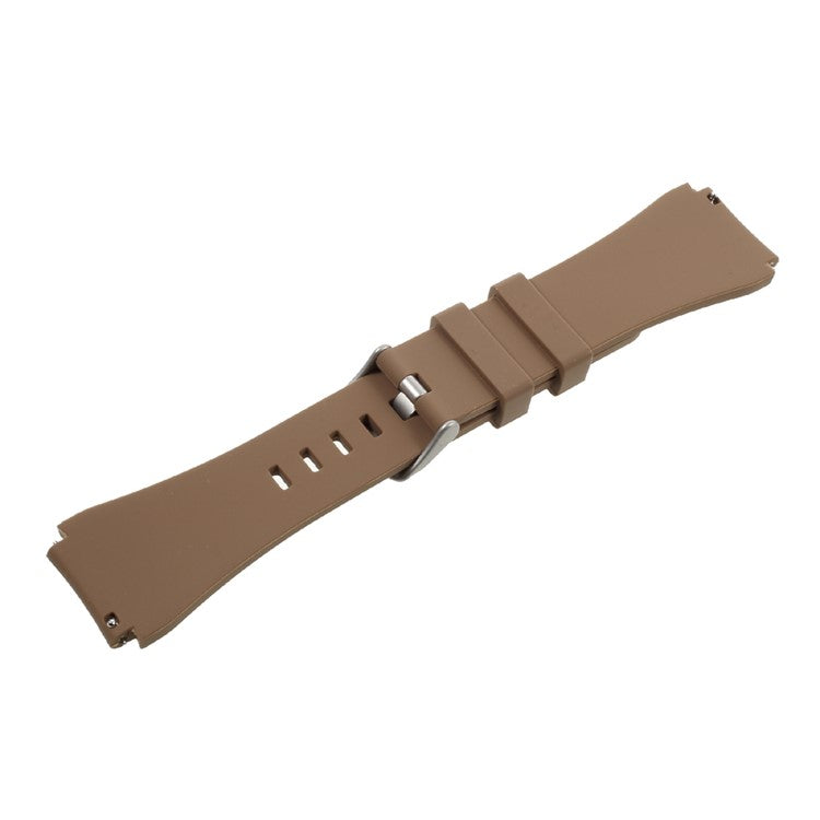 22mm Sports Silicone Bracelet Watch Band for Samsung Gear S3 Classic / Frontier - Brown