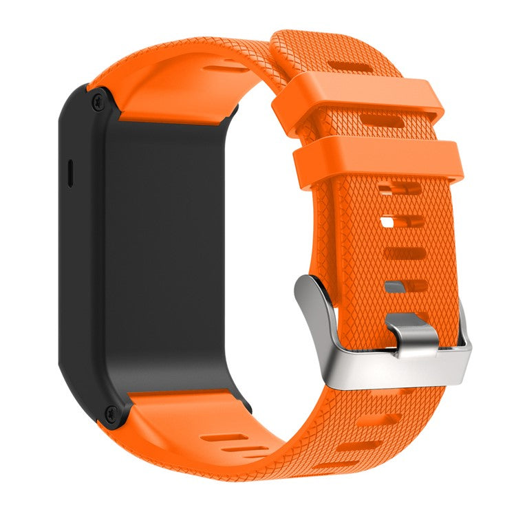 Sport Style Watchband Silicone Watch Strap for Garmin Vivoactive HR - Orange