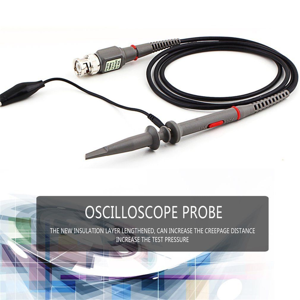 '-10? ~ +50? P6100 100MHz Oscilloscope Scope Clip Probe for Tektronix HP - UNIQKART