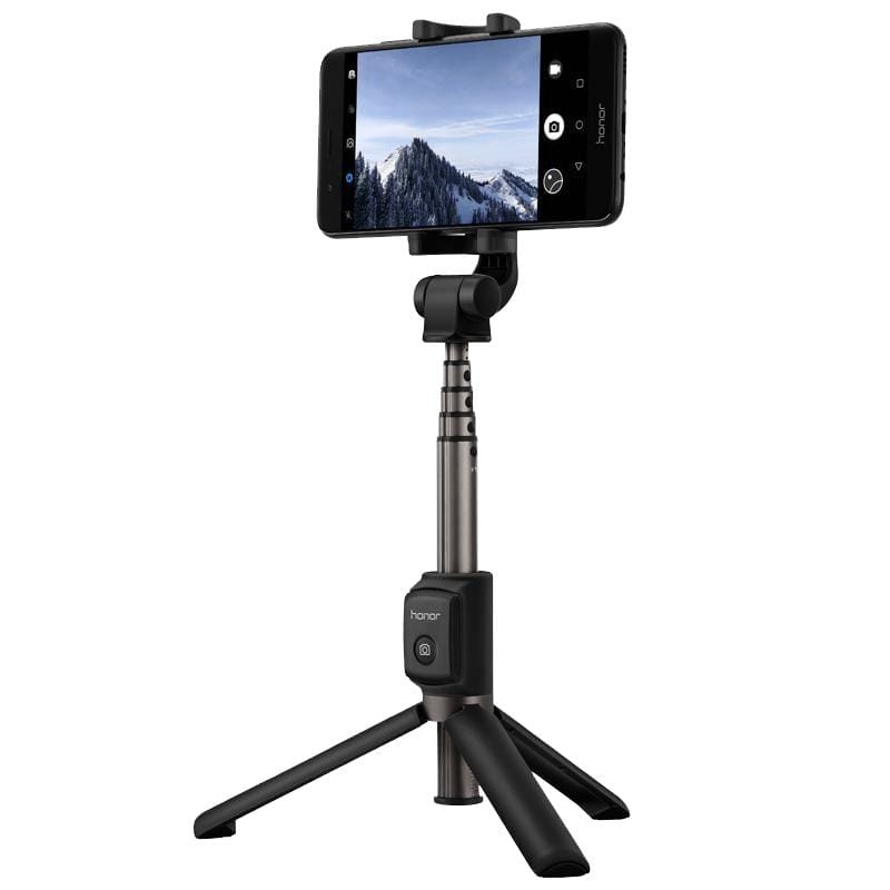 Honor Bluetooth 3.0 Mobile Phone Adjustable Bluetooth Wireless Selfie Stick Self-timer Tripod (Black)