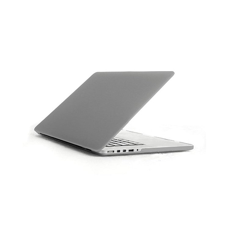 ENKAY HAT PRINCE Matte PC Full Body Case + Keyboard Film + Anti-dust Plugs for MacBook Pro 13.3" Retina A1425 - Grey