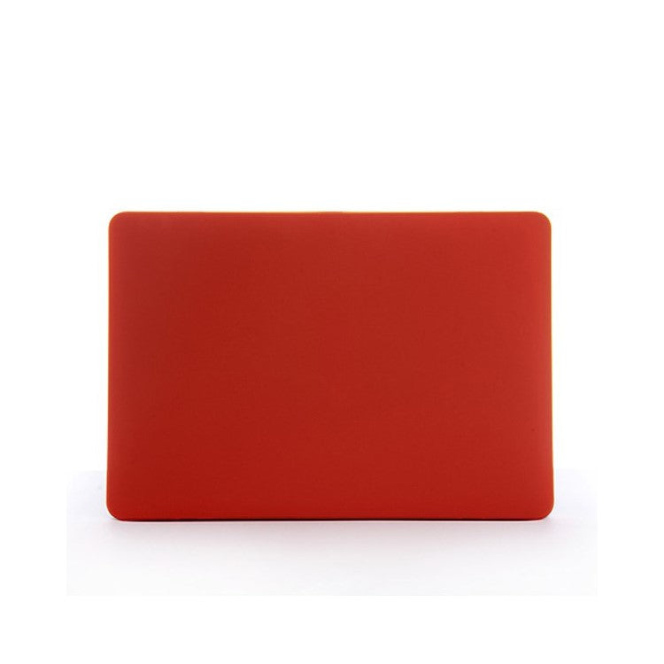 ENKAY HAT PRINCE Matte PC Full Body Cover + Keyboard Film + Anti-dust Plugs for MacBook Pro 13.3" Retina A1425 - Red