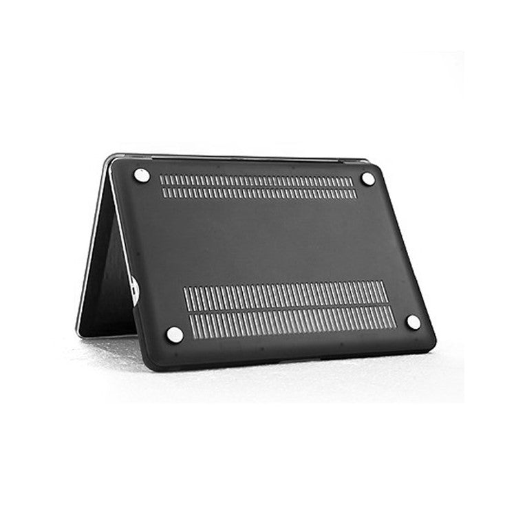 Black ENKAY HAT PRINCE Matte PC Protective Cover + Keyboard Film + Anti-dust Plugs for MacBook Pro 13.3" A1278