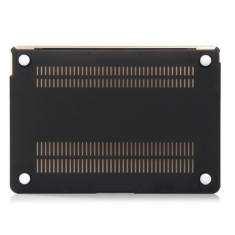 Black Matte Plastic Hard Case for MacBook 12-inch with Retina Display(2015)