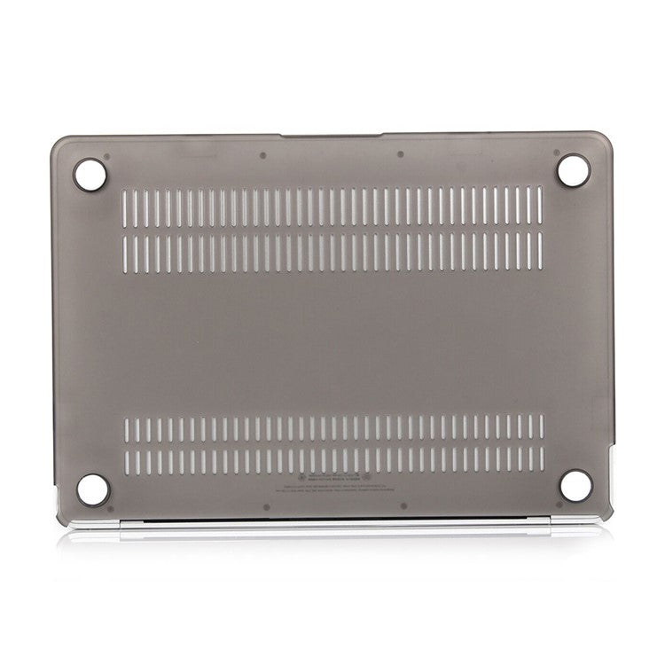 Coffee Matte PC Phone Shell for MacBook 12-inch with Retina Display(2015) - Grey