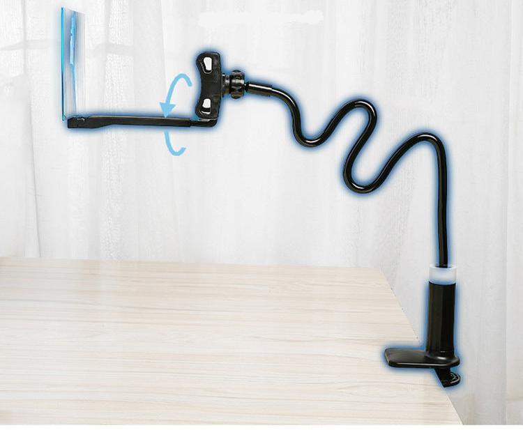 8 inch 3D Folding Mobile Phone Screen Extender Bracket HD Desktop Magnifying Glass(White)