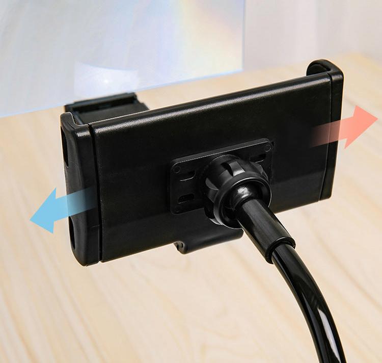 8 inch 3D Folding Mobile Phone Screen Extender Bracket HD Desktop Magnifying Glass(White)