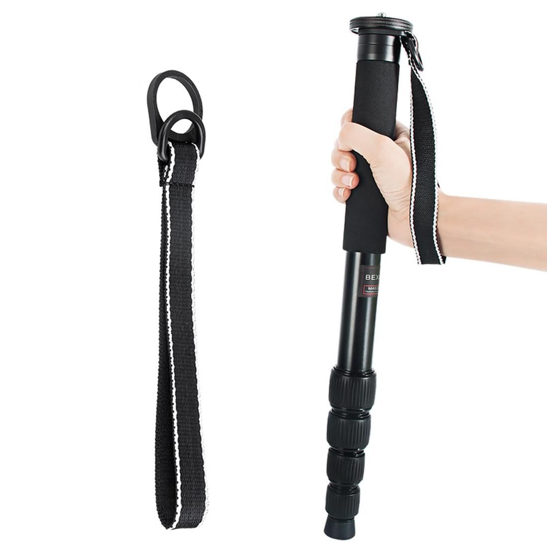 BEXIN MAS285 Portable Travel Outdoor DSLR Camera Aluminum Alloy Monopod Holder (Black)