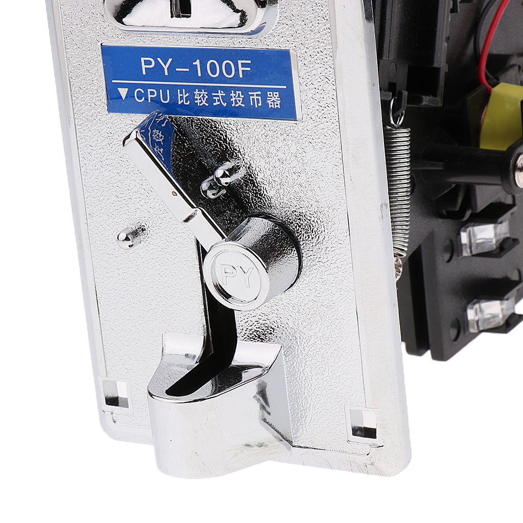 Plastic Alloy Electronic Coin Selector Acceptor Vending Arcade Game PY-100F