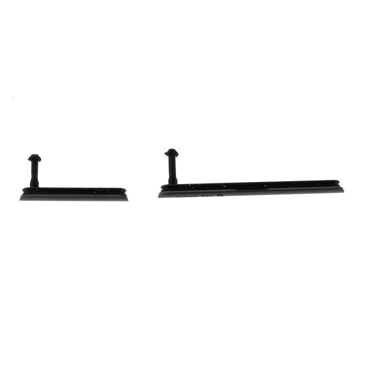 OEM Micro SD SIM Card Slots & USB Charging Port Anti-dust Plugs for Sony Xperia Z3 D6603 D6643 D6653 D6616 - Black