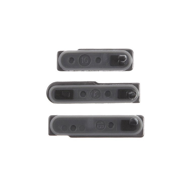 3PCS/Set OEM Card Cap and USB Cover for Sony Xperia Z1 Compact D5503 - Black
