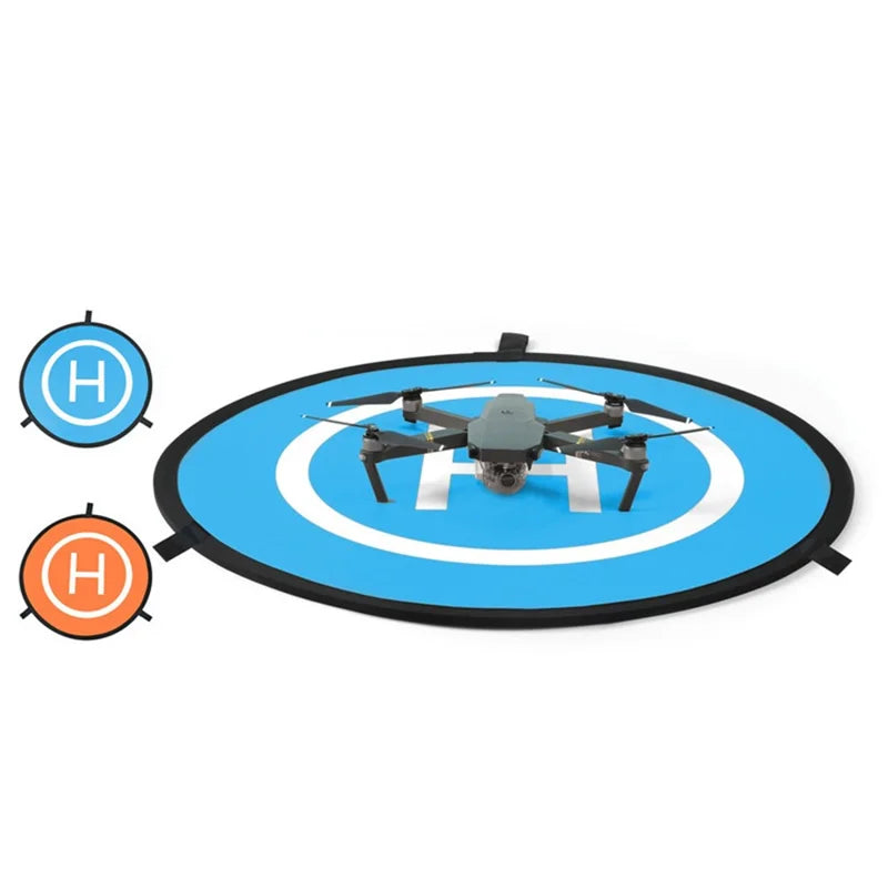 Uniqkart for 75cm Drone Landing Pad for RC Drones Helicopter DJI Mavic Pro, Phantom /3/4/4 Pro Drones