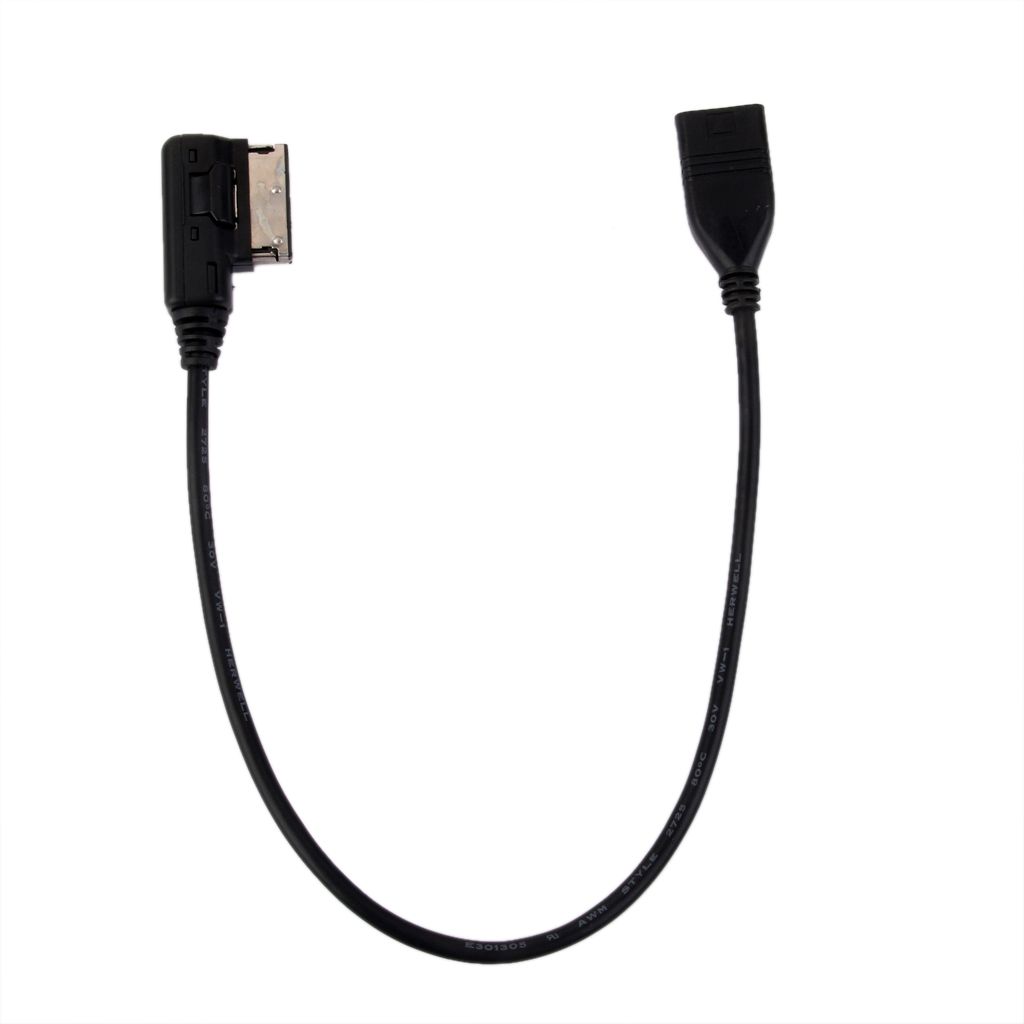 Music Interface AMI MMI MDI to USB Adapter Cable for Audi A3 A4 Q5 Q7 VW MK5