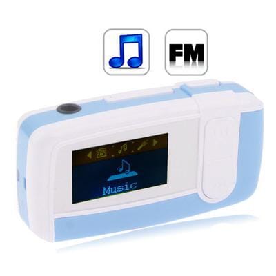 2GB MP3 Player with LCD Screen, Support FM Radio (Baby Blue)